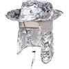 TOP-EX Cappello da sole da uomo e da donna, con protezione UV, impermeabile, per attività all'aperto, per estate, trekking, escursionismo, UPF 50+, cappello da pescatore con tesa larga, cappello da