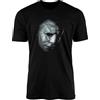 SMARTYPANTS Maglietta con scritta Mystery Slasher di Halloween, colore nero, motivo horror thriller omicida Michael Myers, spaventoso, gotico, culto, film classico, cinema, design vintage, Black