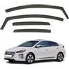 AirFlux Set di 4 deflettori d'aria compatibili con modelli Hyundai IoniQ 2016 2017 2018 2019 2020 2021 2022 2023.