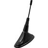A ABSOPRO Automobile Universale Autoadesivo Base Antenna decortiva Aereo Nero