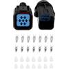 SG Store Connettore Per Fari A 7 Pin WPT-596 3U2Z-14S411-YGA Compatibile Con Ford Compatibile Con Mazda