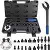 MRCARTOOL Attrezzi dell'albero a Camme del Motore Automobilistico T10172A T10554 Set di Strumenti per Il Contatore dell'albero a Camme Chiave dell'albero a Gomiti Compatibile con Audi