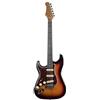 EKO GUITARS - Chitarra Elettrica ST-300 LH, Corpo Pioppo, Manico Acero, Tastiera Laurel 22 Tasti, 3 Pickup Single-Coil, Ponte Tremolo, Scala 650 mm, Colore Sunburst