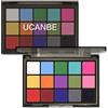 UCANBE Palette di ombretti per Halloween, 15 colori, altamente pigmentati e sfumabili, per cosplay, SFX, costumi, palcoscenico e feste