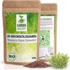 Garden of the Galaxy Semi di broccoli biologici [500 Gr] - Semi di broccoli ad alto contenuto di sulforafano direttamente dall'Italia - In vaso di germinazione per germogli di broccoli o per consumo immediato