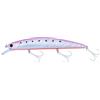 Akami ARIS Jerkbait Suspend per Spinning Mare - Esca Artificiale con 3 Pesi Mobili, Corpo Piatto Flash, Azione Rolling Realistica - Ideale per Spigola, Serra, Barracuda (PINK IWASHI)