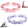 Cinghia per yoga, fascia elastica per yoga, con 8 fiocchi
