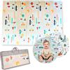 FAMILY NATION Tappeto Gioco Pieghevole Montessori 2 in 1 Family Nation Dino Friends - 180x150cm