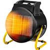 DAIMANN Nervy Termoventilatore Professionale in Ceramica Industriale da Lavoro Termostato Regolabile Aria Calda e Fredda IPX4 (9000 Watt)