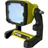 Ryobi RLFD18-0 Faro 18V, Batteria Non Inclusa, con 3 Impostazioni di Luminosità, Testa Ruotabile di 360°