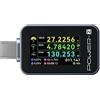 ChargerLAB POWER-Z C240 - Regolatore di corrente portatile USB-C C240, misuratore di potenza digitale, supporta fino a 240 W e PD3.1 QC5.0, per telefoni USB-C, laptop, caricabatterie e altro ancora