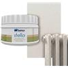 Bianca Stella Smalto per Termosifoni Resistente al Calore, Vernice per Riscaldamento a Base d'Acqua, Madreperla, Lucido, Antigraffio & Alta Copertura, 250ml
