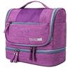 FORRICA Borsa da Toilette Borsa da Viaggio Uomo Donna Beauty Case da Viaggio Cosmetico Bag Con Gancio Da Appendere Portatile Impermeabile Cosmetici Organizer