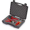 KNIPEX Valigetta per il fotovoltaico 1 x 12 12 11, 1 x 95 16 165, 1 x 97 43 200, 97 91 01