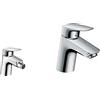 Hansgrohe 71204000 Miscelatore bidet Logis 70 & 71070000 Miscelatore lavabo Logis 70 mm, con saltarello