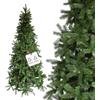 Flur Albero di Natale Slim in PVC Realistico, Ideale per Spazi Ridotti, di Altissima Qualità, 1544 Rami Fitti e Base Stabile, Design Elegante per Decorazioni Natalizie di Classe, 240 cm