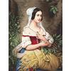 LUCAS Luca-S Kit punto croce, cotone, multicolore, 31x41cm