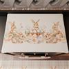 PETTI Artigiani Italiani - Accessori Tessili da Cucina, Copri Fornelli 46x70 cm in Microfibra, Coprifornello di Pasqua Elegante per Gas e Induzione, 26 33, 100% Made in Italy