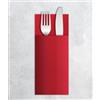 VelaHub Airlaid 50 - Tovaglioli usa e getta, 39 x 40 cm, colore: Rosso