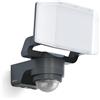 Steinel Faretto da esterno XLED PRO Expanse SC antracite, sensore di movimento 240°/12 m, Bluetooth Mesh, pannello LED orientabile, 3000K, IP54
