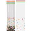 Decora 5855051 Confezione da 100 Sacchetti con Fondo Rigido Fiori E Uova 80 + 50 X 280 h mm