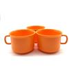 Kimmel Set di 3 tazze da 150 ml, in plastica, per esterni, campeggio, picnic e giardino