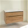 Villeroy & Boch Subway 3.0 mobile con lavabo, 2 scomparti estraibili, 4A70A301+C57001RH, Subway 3.0 [Mobili da Bagno > Mobili con Lavabo Integrato]