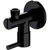 OMNIRES Universal valvola ad angolo 1/2", 3/8", 8857BL, Universal nero opaco [Rubinetteria Bagno > Rubinetti Filtro]