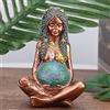 Jauhmui Statua Millennial Gaia,Statua Madre Terra, Statua della Terra, Decorazione in resina Madre Terra Dea, Statua decorativa in poliresina, Statua d'arte, Statuetta, Regali per Madre (M)