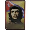 LuckyLinde Targa metallica Che Guevara, Revolution Kult, 20 x 30 cm, Vintage Design Retro Targa magnetica in metallo