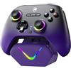 ECHTPower 2026 Controller per PC/Switch, Grilletti Duali, TMR Hall Joystick, 1000Hz Polling Rate, Turbo e Vibrazione, Pulsanti Programmabili, Joystick per PC/Switch/iOS/Android, con Base di Ricarica