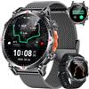 NONGAMX Orologio Smartwatch Uomo GPS Orologi: 1.7" AMOLED Intelligenti Watch con GPT Effettua Risposta Chiamate 107 Modalità Sportive Sonno Pressione Sanguigna Frequenza Cardiaca Compatibile iOS e Android