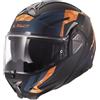 LS2 Casco FF910 ADVANT 2 GLIDE Nero Arancione LS2