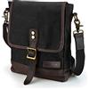 SHANGRI-LA - Borsa messenger in tela cerata, impermeabile, a tracolla, per uomini e donne, per iPad, tablet, Kindle, Laptop/EDC