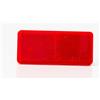FRISTOM Riflettore rettangolare rosso FRISTOM DOB-035C 90x40mm luce riflettore