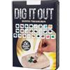 Ameisenkeks Dig It Out Mystic Treasures | Set di scavi per bambini | Include 5 pietre vere, scalpelli e pennelli, giocattolo archeologico e idea regalo