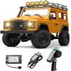 ARRIS MN-98 RC Crawler, RC Rock Car in scala 1:12, 4WD fuoristrada RC Truck RTR, telecomando 2.4G RC Land Rover modelli di veicoli per adulti, regali hobby (giallo)