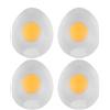 Xrten 4 pcs Uova di Rilievo di Sforzo,Divertente Egg Splat Ball Creativo Spremere L'uovo d'acqua Giocattolo per Bambini Adulti