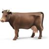 bruder 02308 - Mucca di colore marrone, assortita, 1:16 toro, vitello, mucca, animale, fattoria, agricoltura
