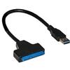 Adattatore Link USB 3.0 a SATAIII per SSD e HDD 2,5" [LKLOR02]