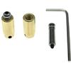 KAISH Ponte tremolo in acciaio e ottone borchie e ancoraggi per Gotoh FR Tremolo System 510TS