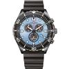 CITIZEN Orologio analogico al quarzo da uomo con cinturino in poliuretano AT2567-18L, Blu, cinghia