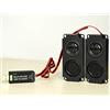 Wonrabai USB Sound Card with 8Ω 5W Speaker Compatible with Raspberry Pi/Jetson Nano, USB to Audio Adapter Support Recording and Playback, Stereo Codec Onboard Microphone and Speaker Header, Plug and Play