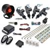 Baceyong Kit Chiusura Centralizzata, Kit Sistema di Accesso Senza Chiave Baceyong, con Kit Chiusura Centralizzata Elettrica 2 Telecomandi per Auto Senza Chiave + Sirena di Allarme