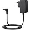 Aukru - Alimentatore di rete, caricabatterie, 9,5 V, 1A, per tastiera Casio SA-46 SA-47 SA-76 SA-77 SA-78 32 tasti e mini-sintetizzatore MS-20