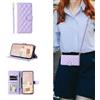 YANJIEER ESONG Cover Portafoglio per Samsung Galaxy A54 5G con Cinturino,Custodia A Libro In PU Pelle Flip Cover,Caso Antiurto Case per Donna Con Slot Per Schede,Magnetica,Supporto Viola