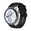GIOPUEY Cinturini Compatibile con Oppo Watch X2, Morbido Silicone Cinturino [Resistente all'Usura] [Traspirante] - Black