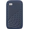 Kwmobile Custodia Silicone Compatibile con WD My Passport SSD 500GB / 1T / 2T / 4T - Cover Portatile - Protezione Disco Rigido Esterno Blu Scuro