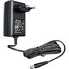 OXZEEWEE Adattatore di alimentazione 12 V 1,5 A 18 W 1,8 m, adattatore di commutazione AC DC (ingresso 100-240 V, uscita 12 V 1,5 A), presa trasformatore a montaggio a parete DC 12 V 5,5 x 2,1 mm, omologato CE