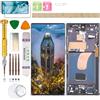 Gadget Troops Kit di ricambio per display LCD (senza impronte digitali) per Samsung Galaxy S23 Ultra SM-S918B/DS, S918U, S918U1, S918W, S918N, S9180, S918E, colore nero